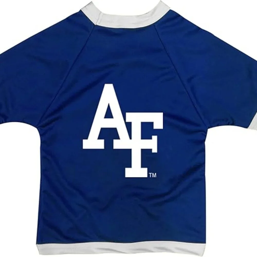 All Star Dogs NCAA Airforce State Blue Raiders Athletic Mesh Dog Jersey Large - Picture 1 of 5